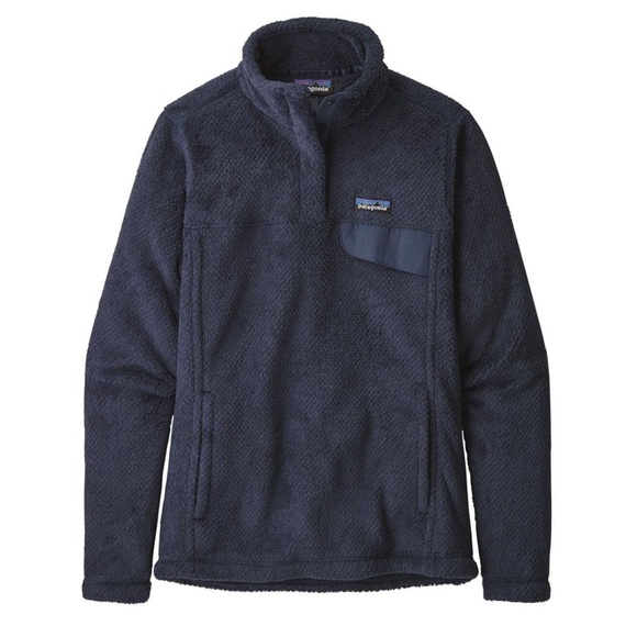 Patagonia Tops - PATAGONIA RE-TOOL SNAP-T FLEECE PULLOVER WOMEN'S Navy